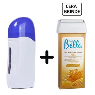 Imagem de Kit Aquecedor Depilador Elétrico Depilação Cera Quente Mel - Depilol