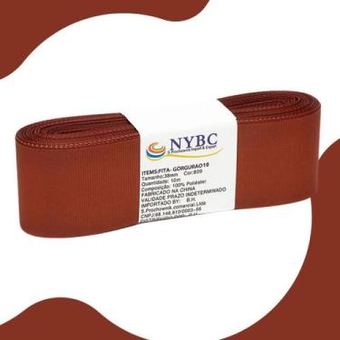 Imagem de Fita Para Laço De Gorgurão Ferrugem - 38mm C/10 Metros - NYBC
