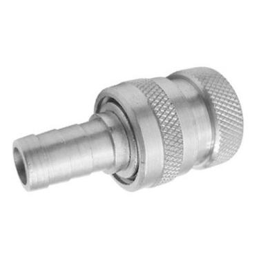 Imagem de Engate Rapido Para Agua Garden 3/4 X1/2 Alumínio, Prateado