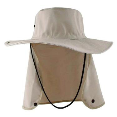 Imagem de Chapéu Australiano Pescador Com Proteção De Nuca Várias Cores - 1608, 