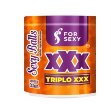 Imagem de Triplo Xxx Sexy Ball Funcional 03 Unidades For Sexy