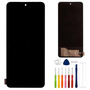 Imagem de E-yiiviil Tela digital OLED compatível com Red mi Note 12 4G 23021RAAEG 23021RAA2Y Tela sensível ao toque LCD de 6,7 polegadas com ferramentas