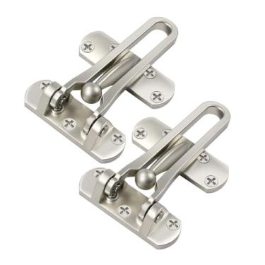 Imagem de Fechadura de porta de segurança doméstica - Fechaduras de porta à prova de crianças para porta da frente Segurança infantil para portas internas que balançam para dentro de portas fechaduras, trava de