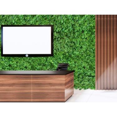 Imagem de 24 Placas Decorativas de Plantas Artificiais Painel Realista 3D Verde 