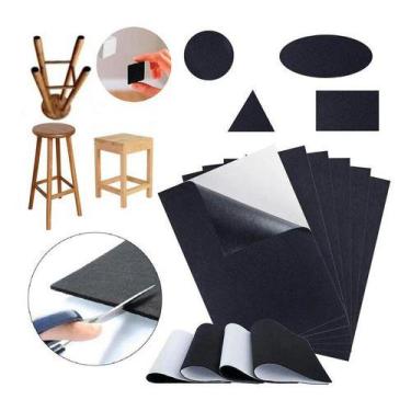Imagem de Kit 2 un Feltro Protetor Adesivo para Pé Sofá Cadeira Mesa Móveis - MA