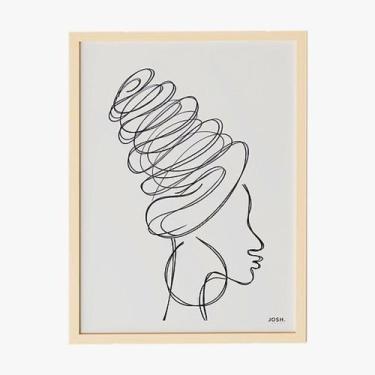 Imagem de Quadro Perfil Josh Atelier - JOSH. Atelier , 40x60