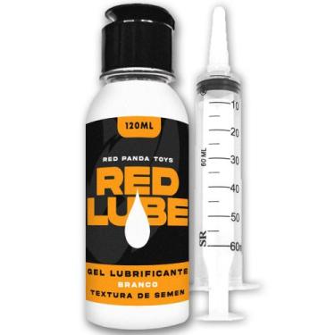 Imagem de Gel Lubrificante Semen Lube Cum Lub Red Lube Thick 120ml Neutro Sem Sa
