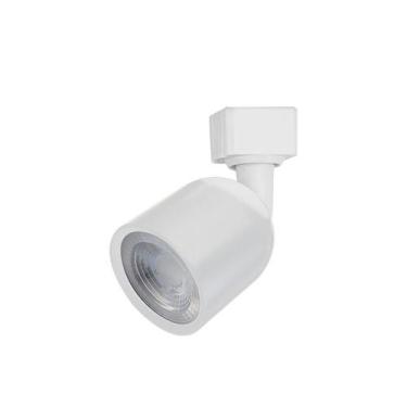 Imagem de Kit 2 luminária spot led trilho par20 10w branco - TASCHIBRA, 3000K