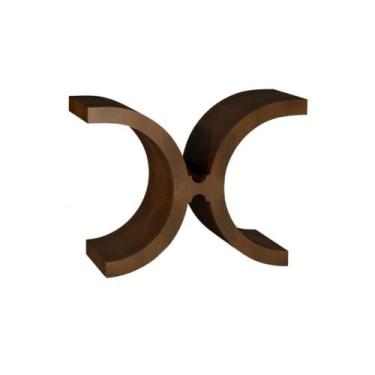 Imagem de Base Mesa Jantar Tibet - Tommy Design - Movelaria Fragata, Capuccino
