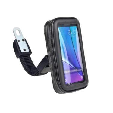 Imagem de Suporte para Celular para Guidão de Bike e Moto - Case Impermeável 360