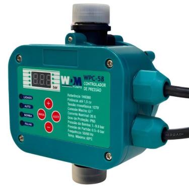Imagem de Controlador De Pressão Eletrônico Água Até 1.5cv 127v Wdm
