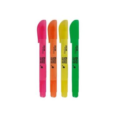 Imagem de Marca Texto Color Gel Jocar Office Kit 4 cores - Leonora