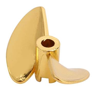 Imagem de Hélice de Barco Rc de 35mm, 2 Lâminas, Liga de Alumínio, Acessórios Marinhos, Navio de Controle Remoto, Alto Impulso, Udi Corpe Hongxunjie (Amarelo Y)