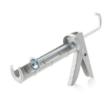 Imagem de Bates- Pistola de calafetagem, proporção de impulso 10: 1, laranja, pistola de calafetagem, pistola de calafetagem sem gotejamento, pistolas de calafetagem manual, pistola de silicone, ferramenta de