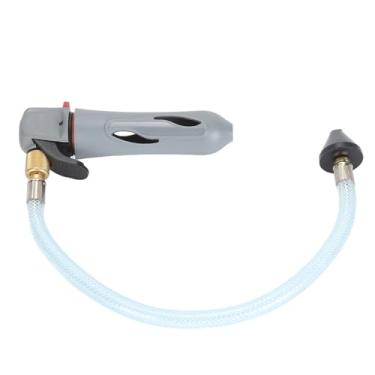 Imagem de Pistola de Drenagem Rosqueada, Limpador de Pistola de Drenagem de Cartucho de CO2 Versátil e Eficiente Com Mangueira Flexível para Kit Abridor de Transmissor de Linha de (Cinza)