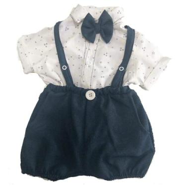 Imagem de Conjunto/kit Bebe Menino Modinha Francesa Céu Estrelado - Mania de Mãe