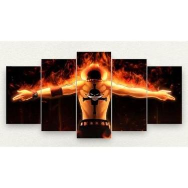 Imagem de Quadro decorativo anime One Piece Luffy - vpshopping