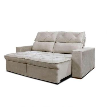 Imagem de Estofado Cheer Solar 3 Lugares Gralha Azul Bege