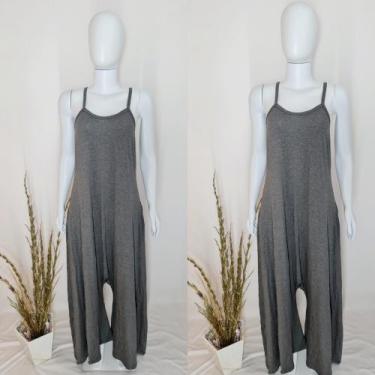 Imagem de Macacão Alcinha Pantalona Com Bolso - modanascimento, Cinza, G