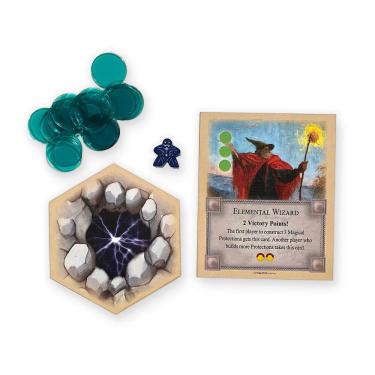 Imagem de Jogo de tabuleiro de mesa Monthly Elemental Golem Scenario Catan