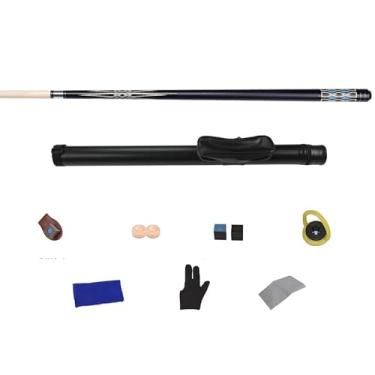 Imagem de Taco de Bilhar Profissional com Madeira Premium, Design Sofisticado e Construção Impecável para Jogos Exigentes (B Tacos de bilhar e acessórios+ barril box, 12.75mm)