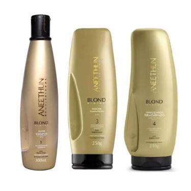 Imagem de Kit Aneethun Blond System 3 Produtos