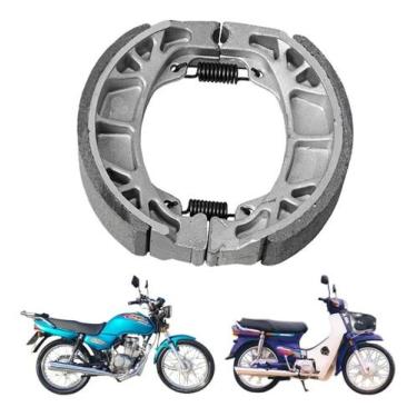 Imagem de Patim Lona de Freio Dianteiro Std Dream 100 / Cg Titan 99 - Brandy