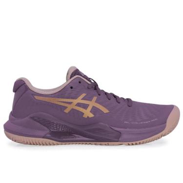 Imagem de Tênis Asics Gel Challenger 14 Padel Roxo E Dourado