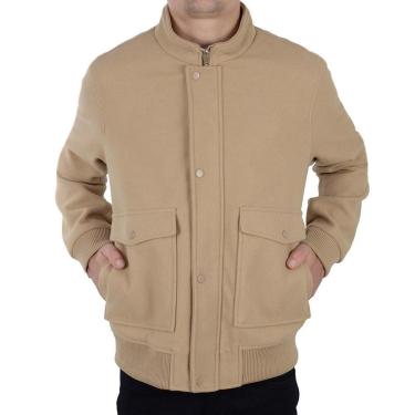 Imagem de Casaco Masculino Broken Rules Médio Bege Camel - 510092-Masculino