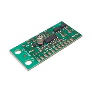 Imagem de Placa Controladora Eletrônica IR Entrada 24V/5V e Saída Terminais L1 e