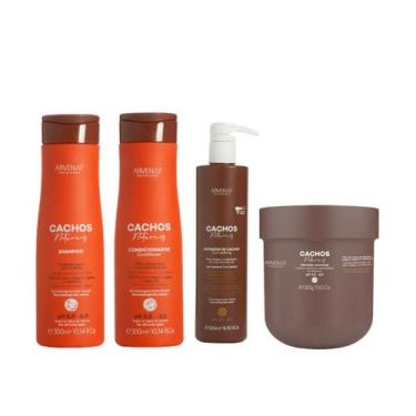 Imagem de Kit Crespos Arvensis (Sh+Cond +Ativ 500g +Másc 500g)