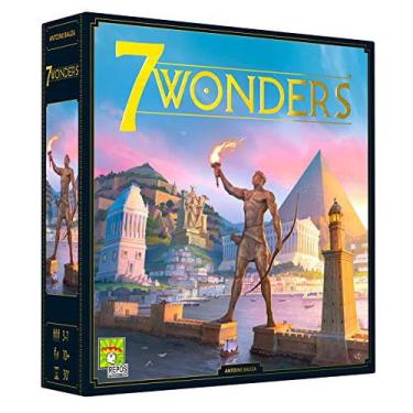 Imagem de 7 Wonders Jogo de Tabuleiro base game (Nova Edição) Javali da Família