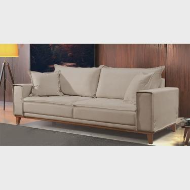 Imagem de Sofá Fixo 2 Lugares Luxo 160 Cm Aquiles