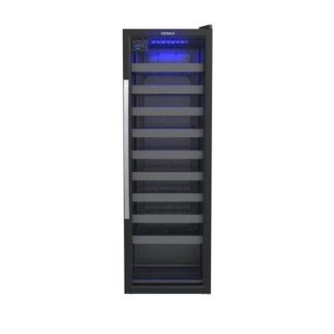 Imagem de Adega Piubella 200 Para 50 Garrafas Preto 220v Venax