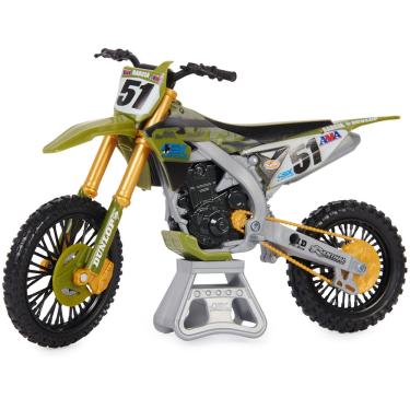 Imagem de Motocicleta de brinquedo Supercross Justin Barcia 1:10 Die-Cast