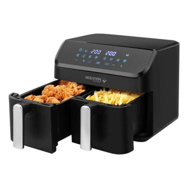 Imagem de Air Fryer Digital Cesto Duplo Fritadeira 9l 127v - Holstein
