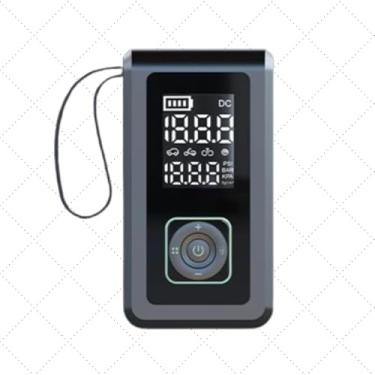 Imagem de Carregador de Baterias Sem Fio Carga de Bateria Carro com compressor de Ar Portatil Luz de emergencia e Carrega o Celular Chupeta Enche Pneu do Carro Moto Ideal Para Viagens Auxiliar de Partida