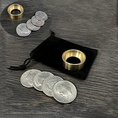 Imagem de ZQION Enjoyer Space Box 2.0 por Oliver Magic Coin Appear/Vanish Close Up Magic Coins Gimmick Illusion Magic Mentalism