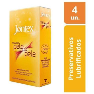 Imagem de Camisinha Jontex Pele Com Pele Com 4 Preservativos - Reckitt/Preserv