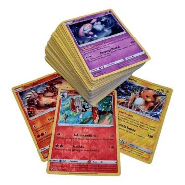 Imagem de 20 Cartas Pokémon Original Copag + 01 Brilhante