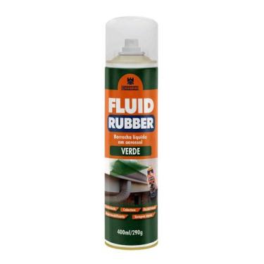 Imagem de Borracha Líquida Verde - Fluid Rubber 400Ml/290G - Er Do Brasil