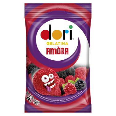 Imagem de Bala Dori Gelatina Amora 60g