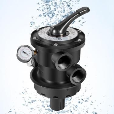 Imagem de Substituição para válvula multiporta SP0714T VariFlo de montagem superior compatível com filtro de areia Hayward série Pro ou VL acima do solo