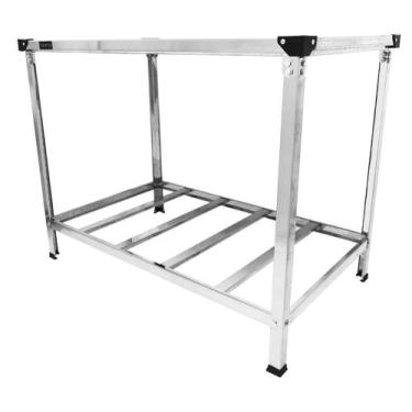 Imagem de Mesa Inox Bancada Central 1200x700 - infinity grill