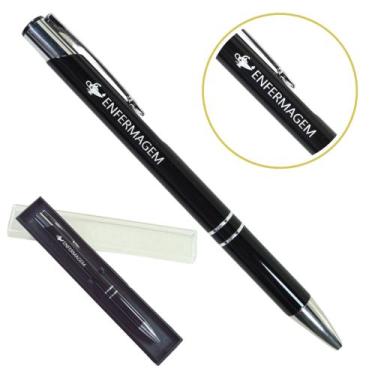 Imagem de Canetas Personalizadas com Gravação a Laser - Love Saude, ENFERMAGEM P