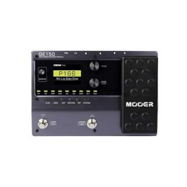 Imagem de Mooer Pedaleira Multiefeitos GE150, para Guitarra, USB, 200 Presets de Fábrica, Tela LCD 2.4", Impulse Response, Interface de Áudio