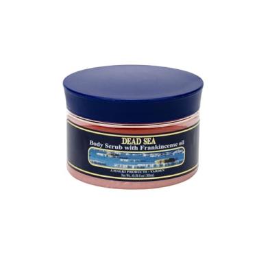 Imagem de J. Malki Products Esfoliante Corporal De Sal Dead Sea Com Óleo Olíbano, Para Pele Sedosa E Hidratada, Alívio Do Estresse Relaxamento,