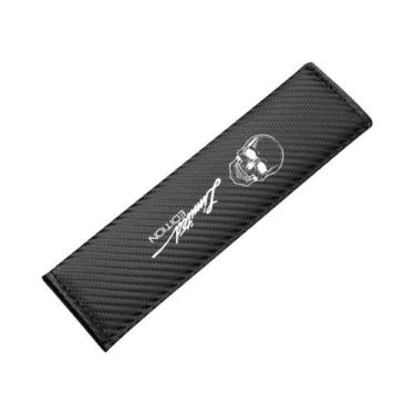 Imagem de Almofadas de Ombro para Cinto de Segurança (Couro Carbono) - Haval H6,