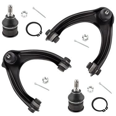 Imagem de BOXI 4 Peças Braços De Controle Superiores Juntas Esféricas Inferiores Adequados Para Acura El 1997 1998 1999 2000 / Honda Civic 1996 2000, K90451 K90450 K9802
