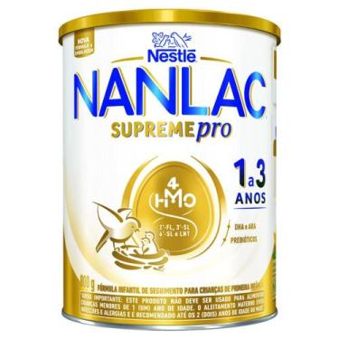 Imagem de Fórmula Infantil NANLAC Supreme Nestlé 1 a 3 anos 800g
